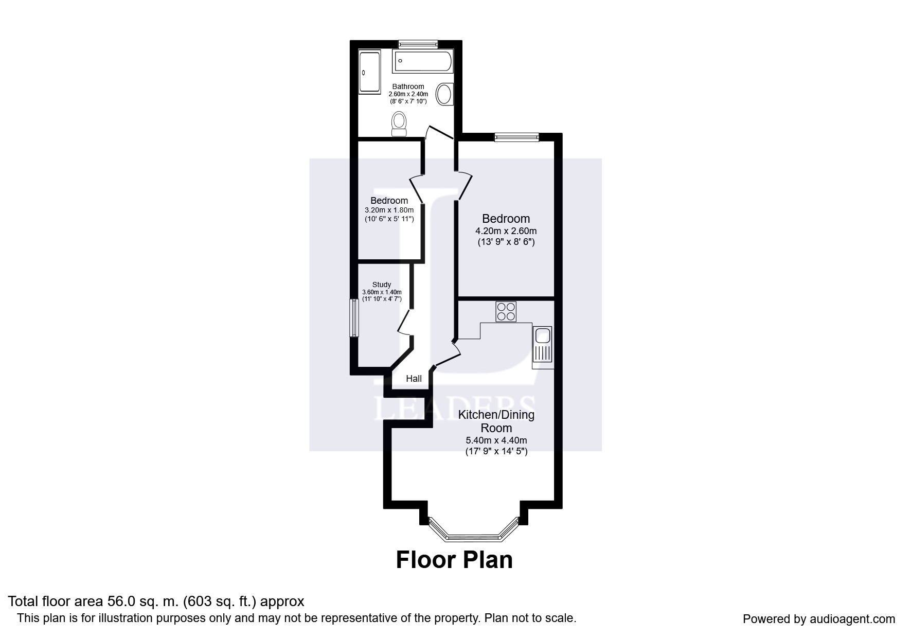 Elphinstone Road, Southsea PO5, 2 bedroom flat to rent 59796553
