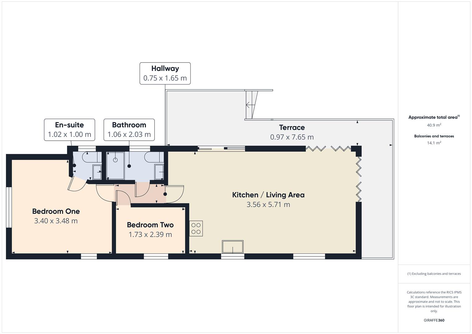 34 Ocean Terrace, Ilfracombe floorplan