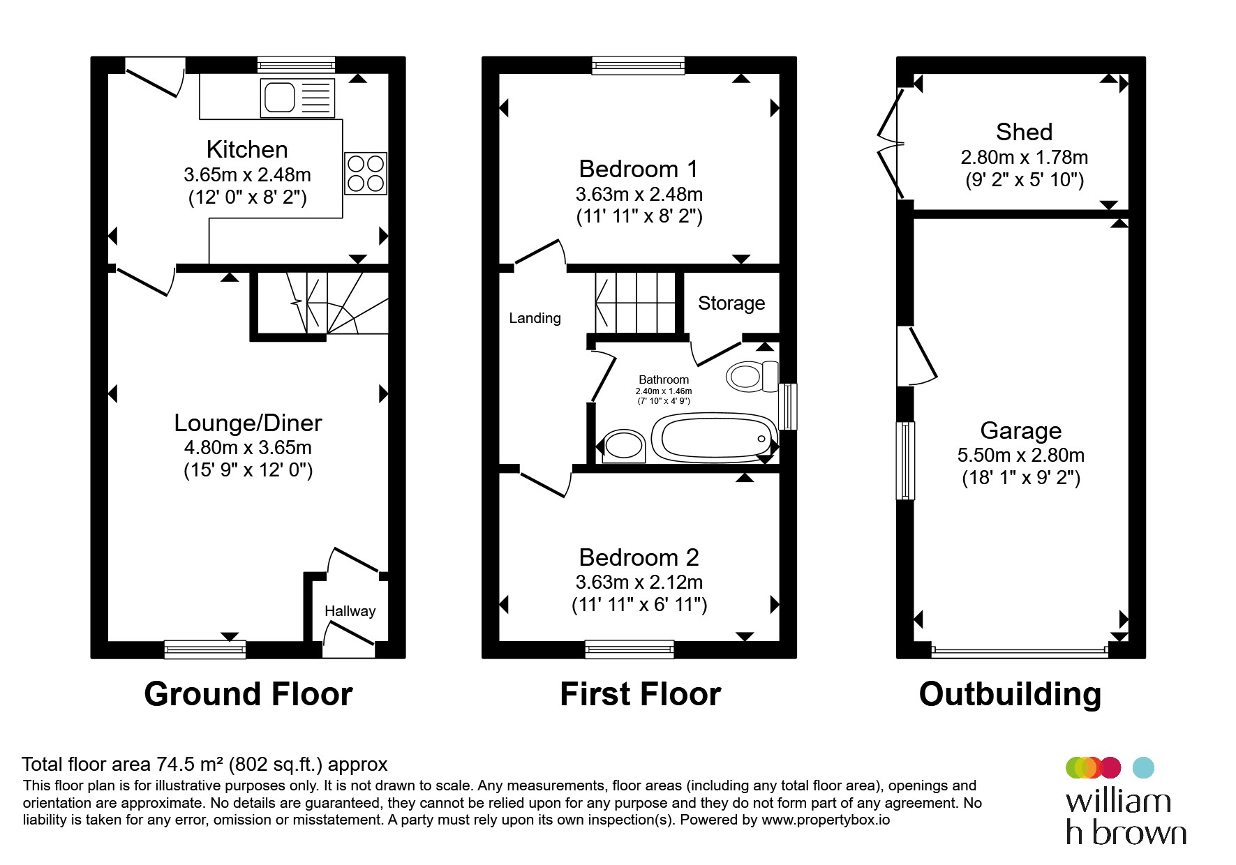 2, Thoday Close, Kettering floorplan