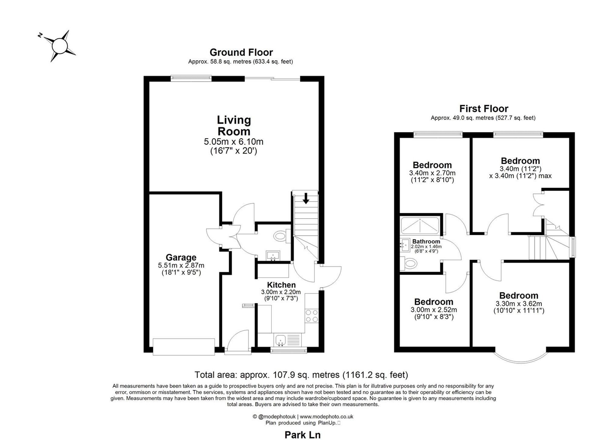 41a Park Lane, Billericay floorplan