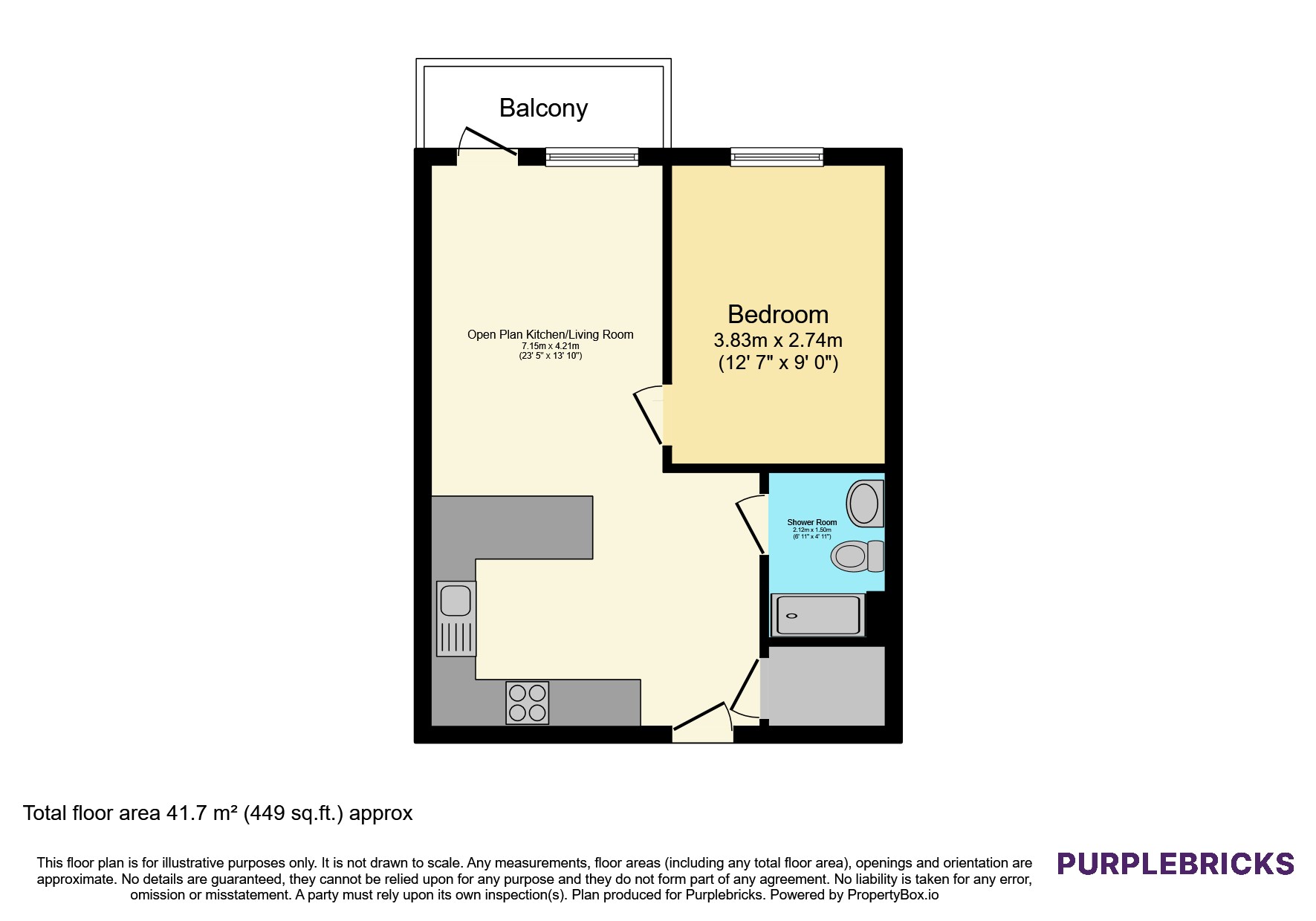 Flat 301/Wilcox House, 3 Vousden Grove, London floorplan