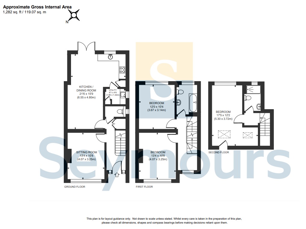98, Kingsway, Surrey floorplan