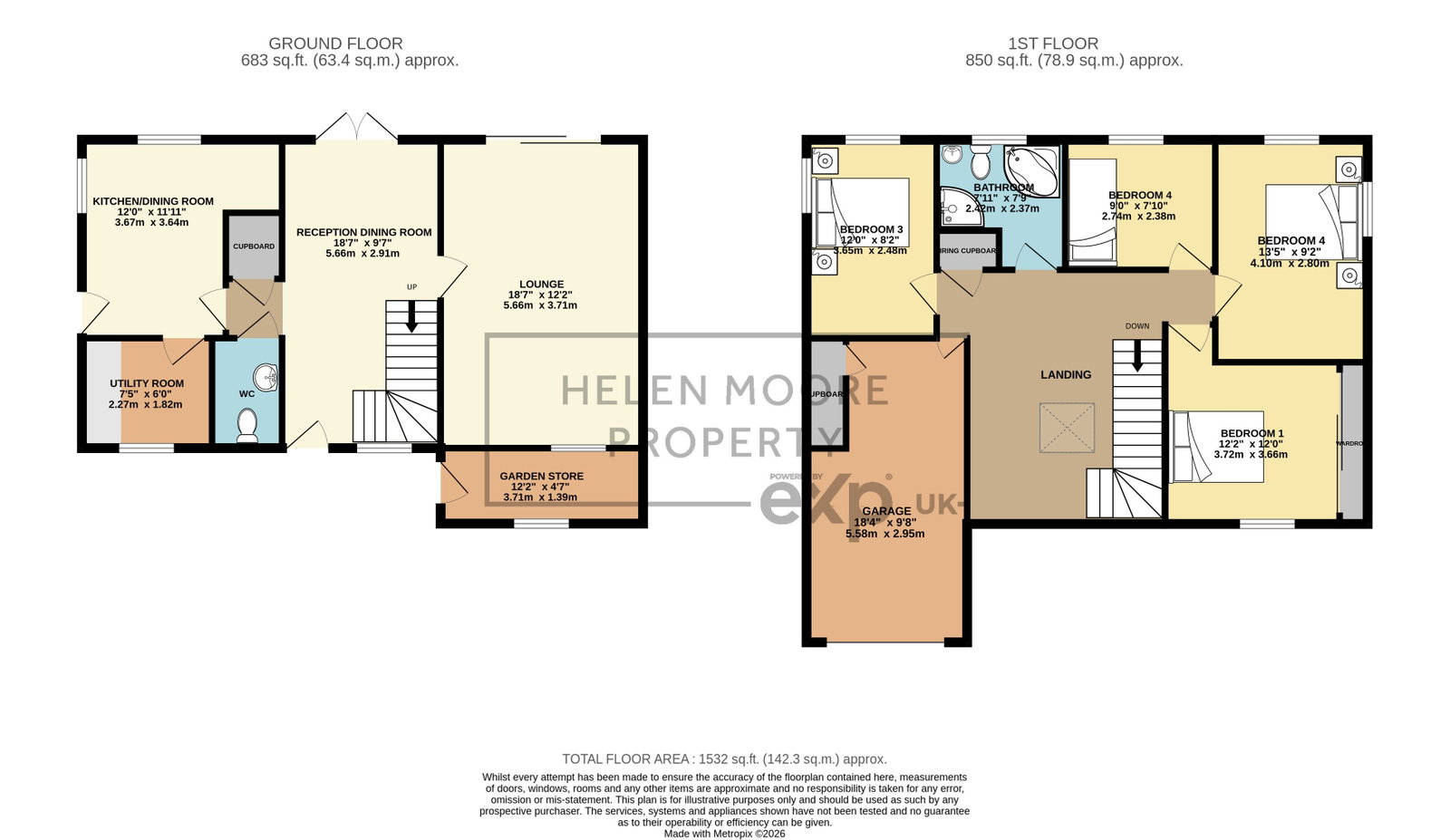 21, Earls Wood Drive, Plymouth floorplan