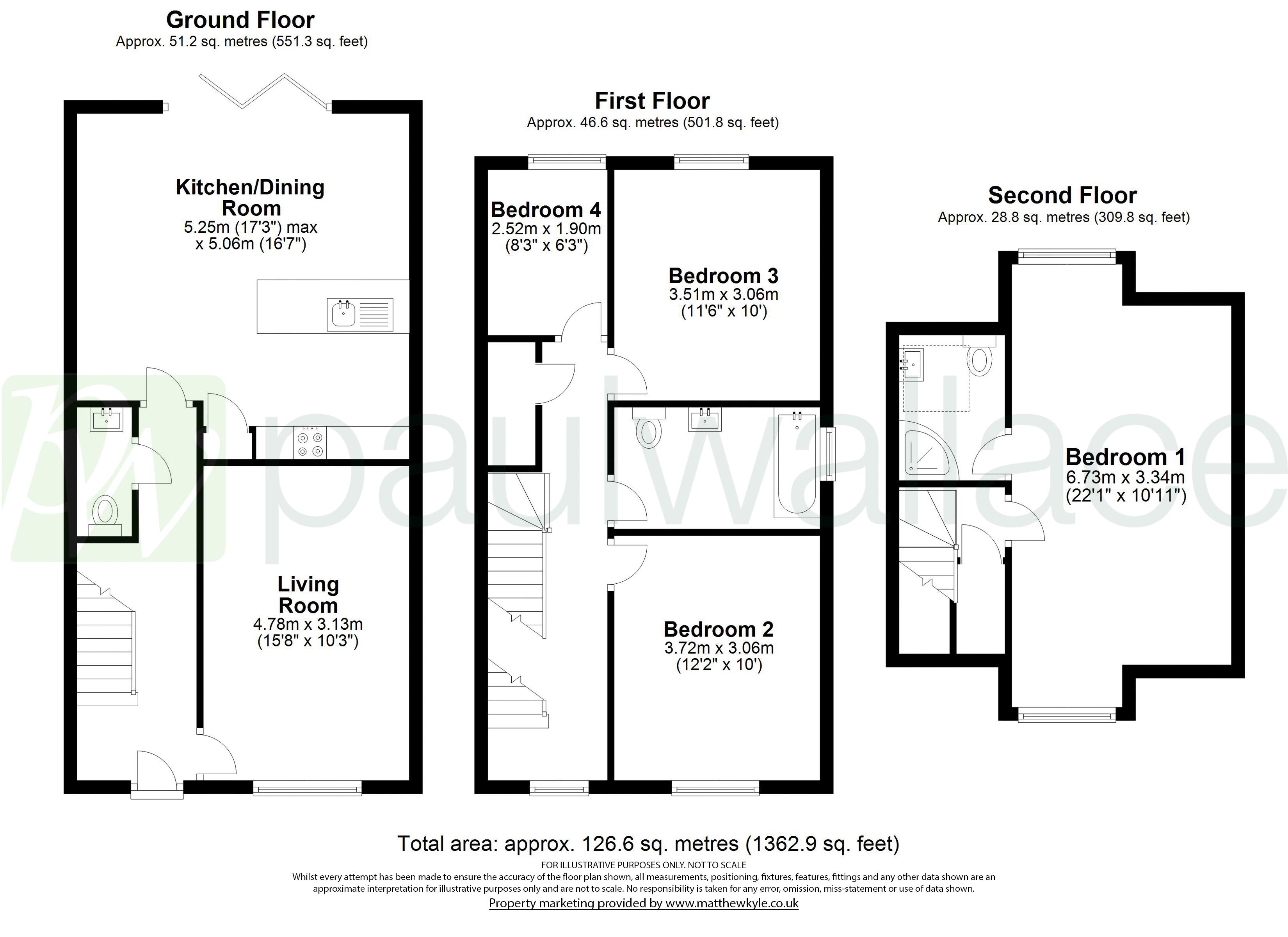 Salisbury Road, Hoddesdon EN11, 4 bedroom terraced house for sale