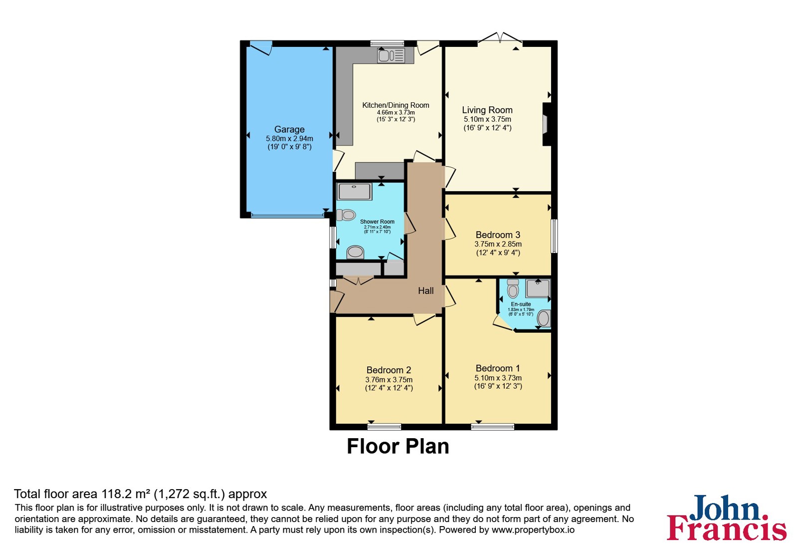 16, Clos Nant-y-Ci, Ammanford floorplan