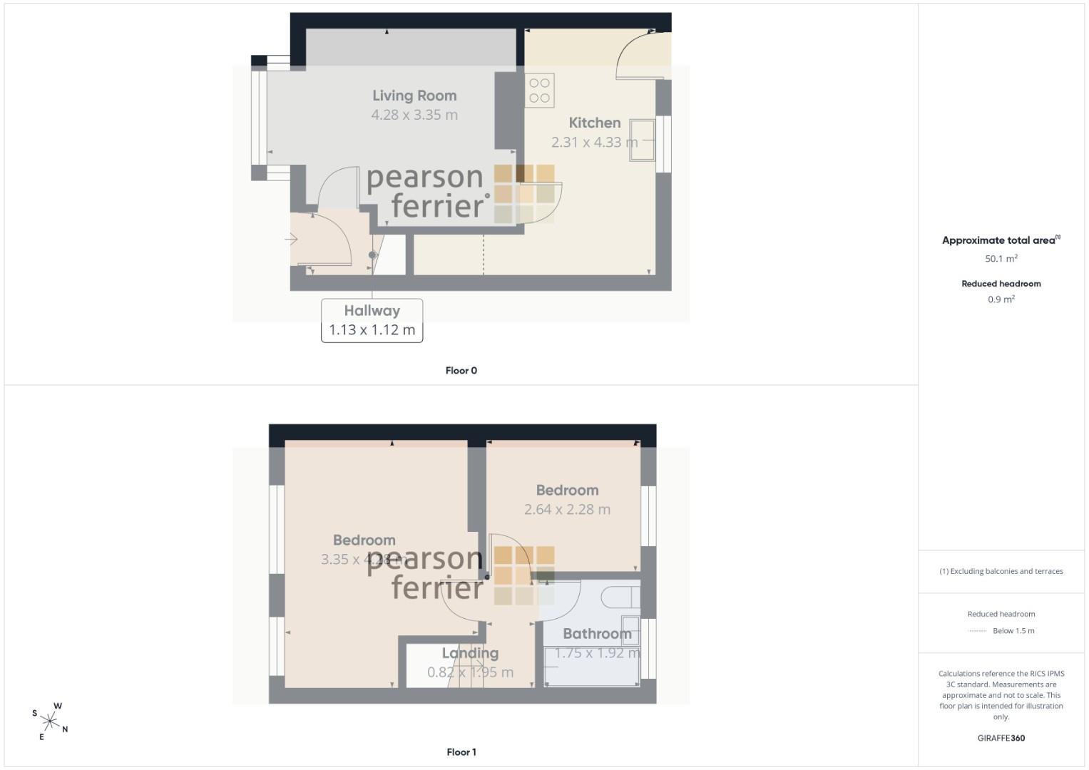 92, Hampden Road, Prestwich floorplan
