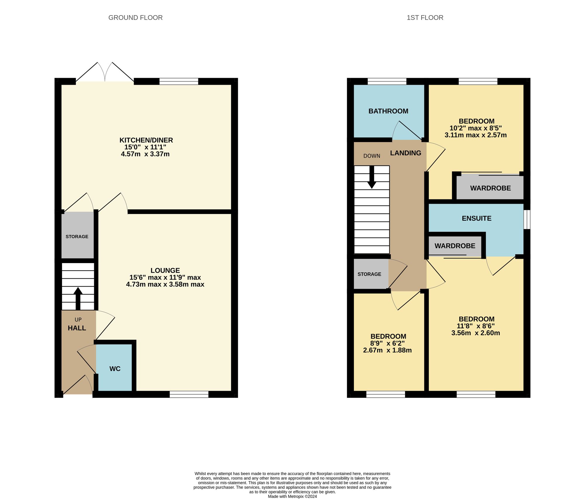 9 May Drive, Leicester floorplan