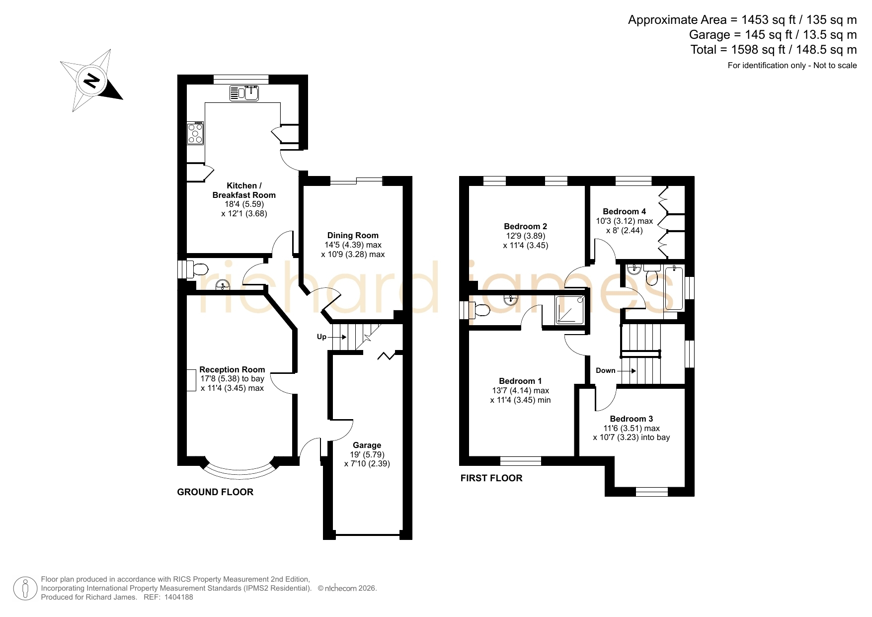 38A, Church Walk South, Swindon floorplan