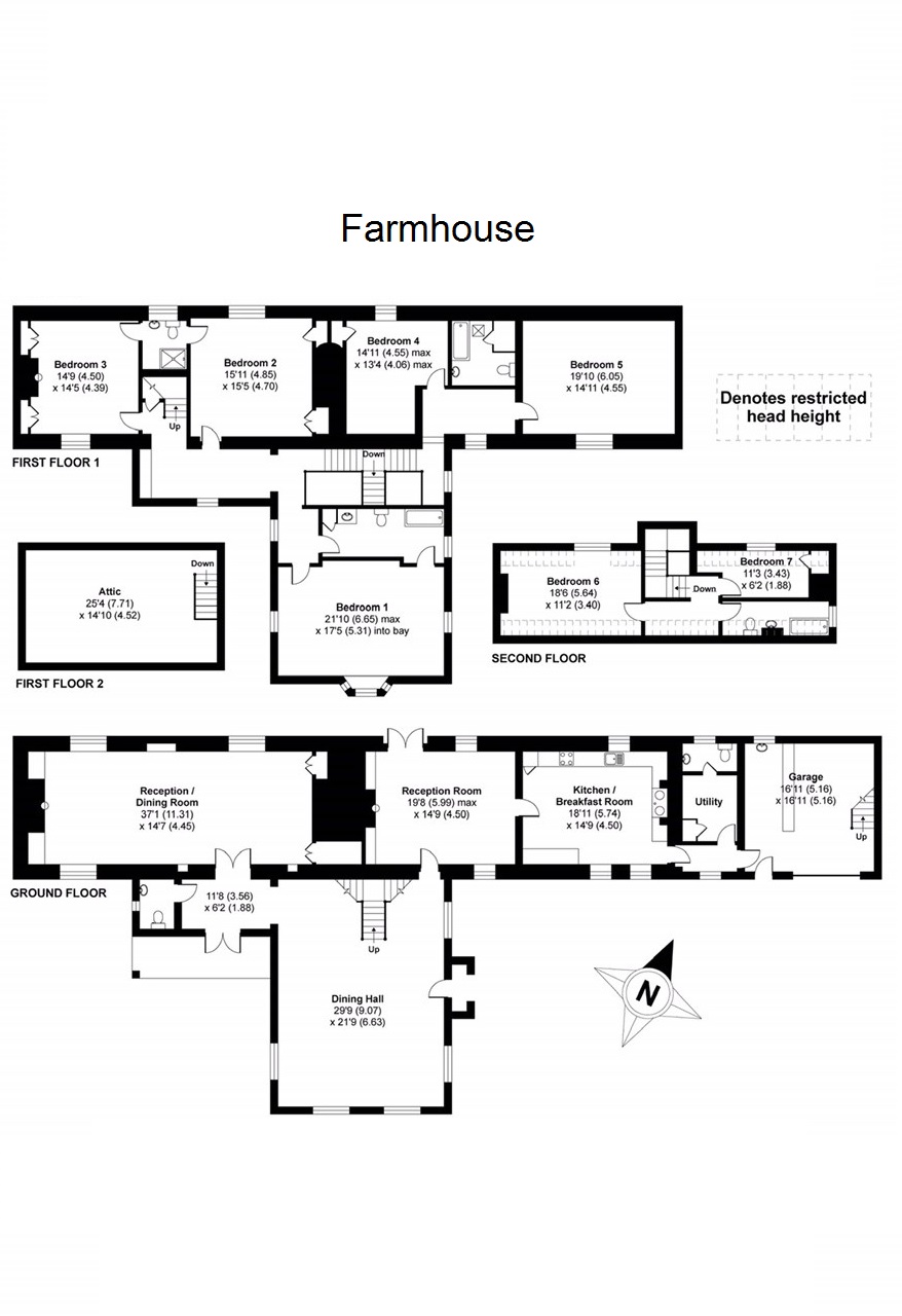 Houghton On The Hill, Near Swaffham, Norfolk PE37, 7 bedroom property