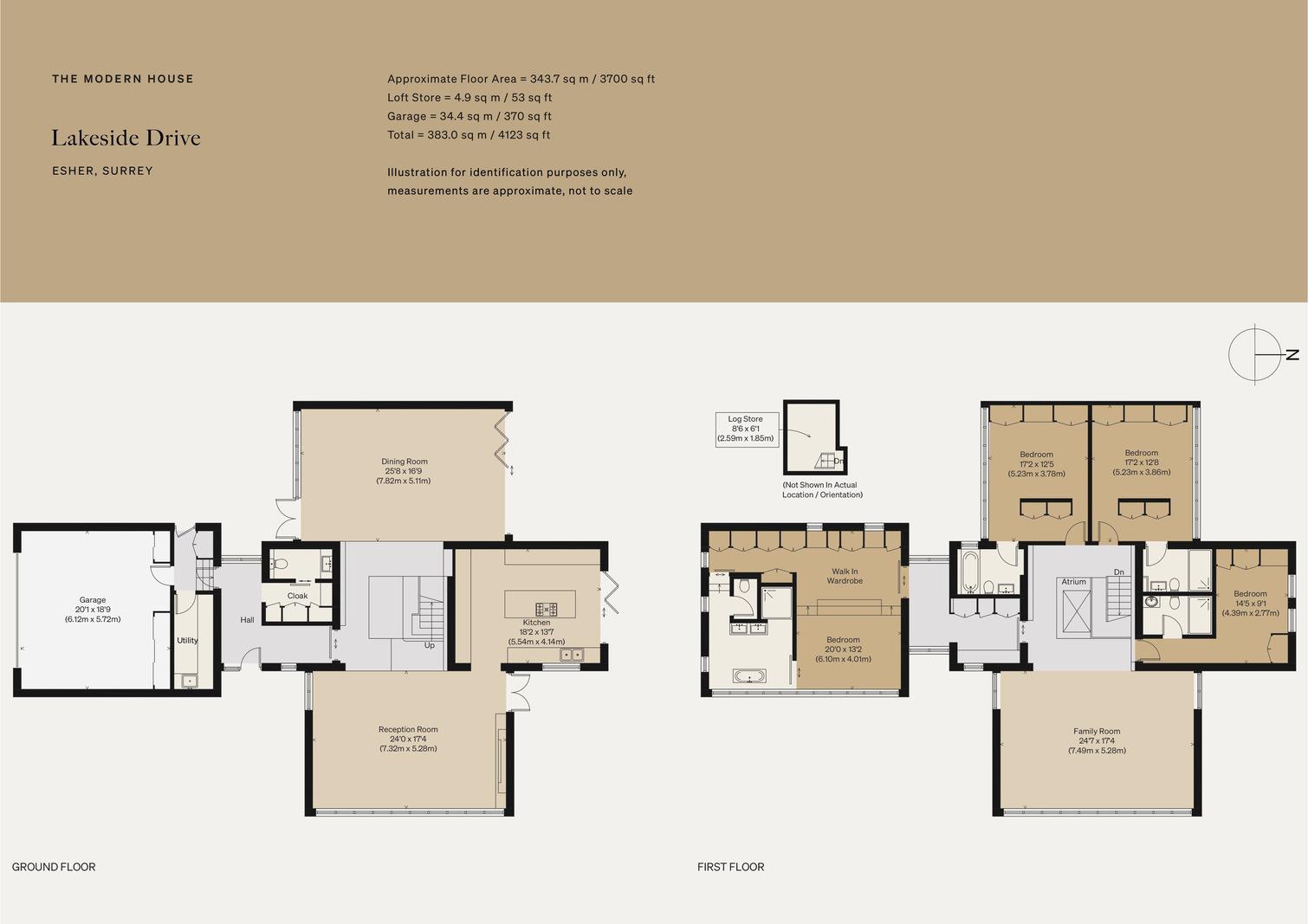 1, Lakeside Drive, Esher floorplan