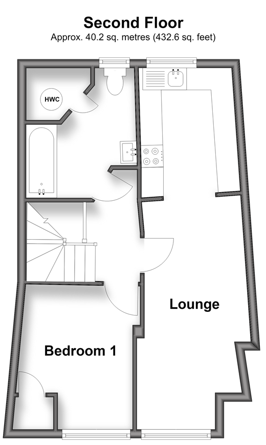 High Street, Dorking floorplan