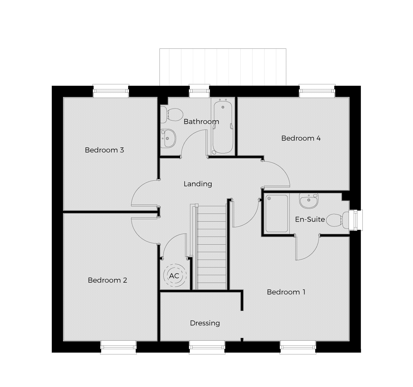 Plot 3, Underwood Gardens,, Plot 3, The Burford, Underwood Gardens, Somerset floorplan