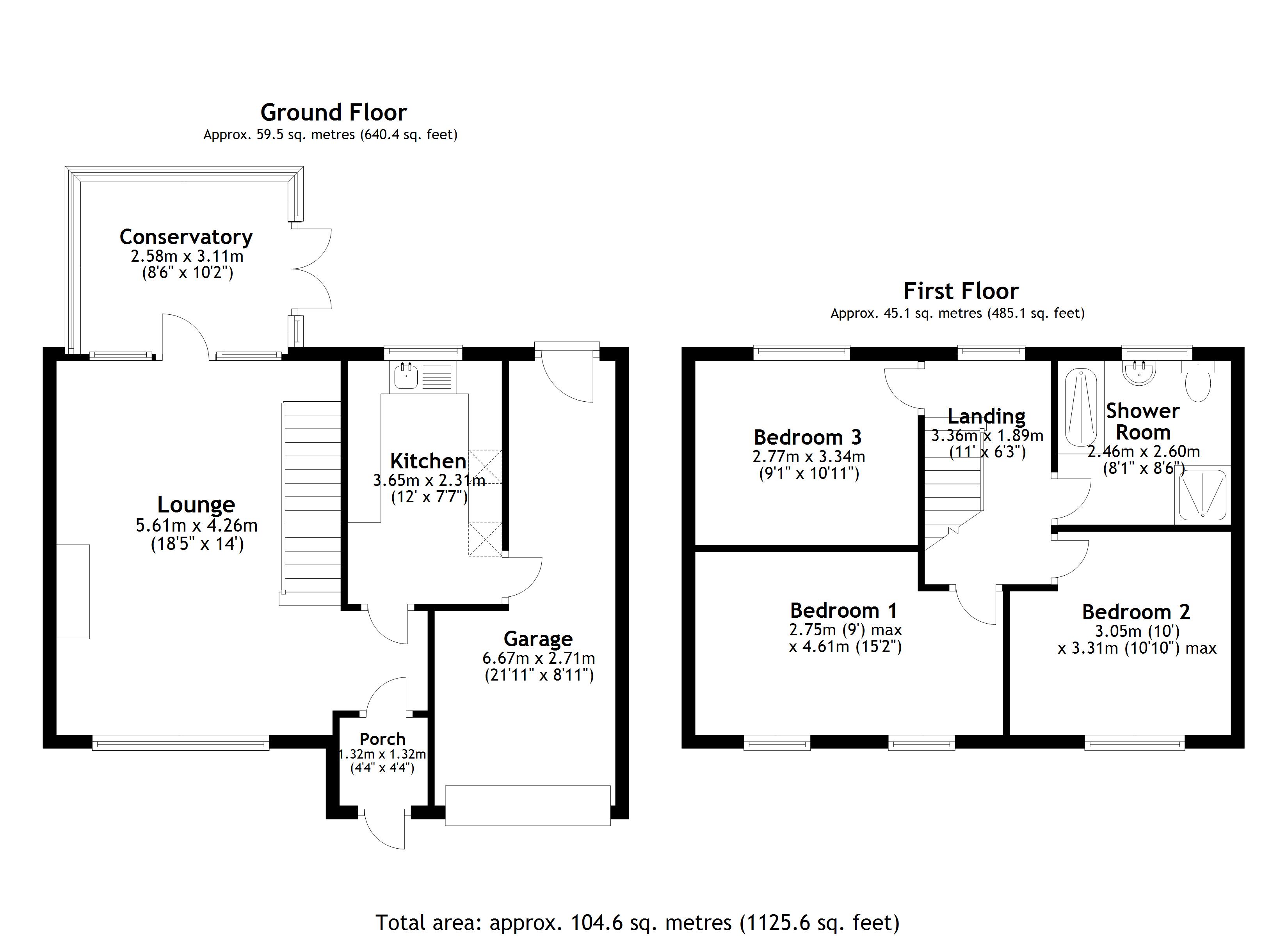 Croasdaile Road, Stansted, Essex CM24, 3 bedroom terraced house for