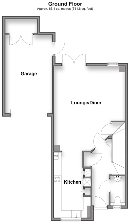 Green Mews Chilmington Green, Ashford floorplan