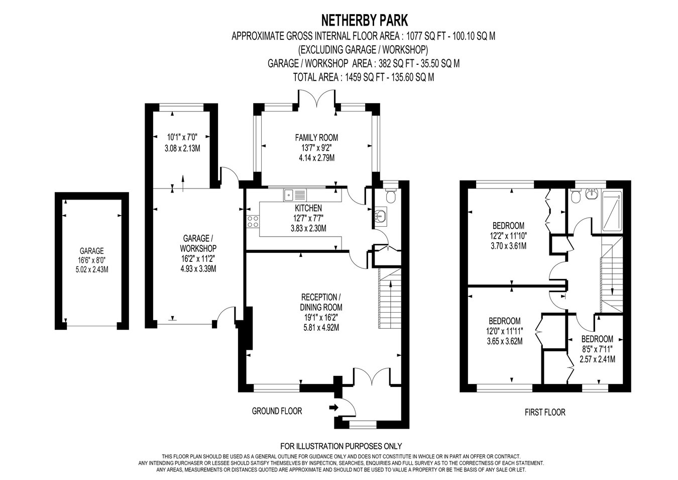 32, Netherby Park, Weybridge floorplan