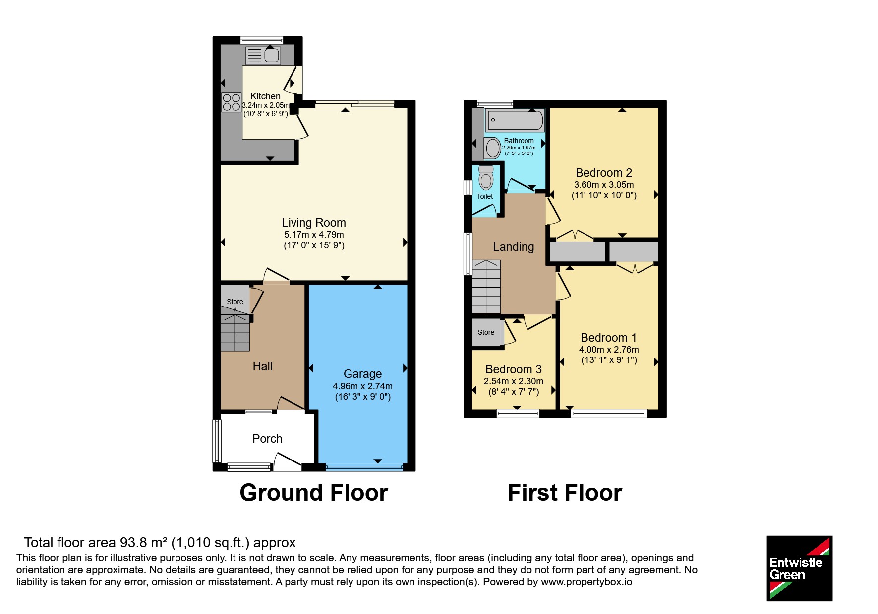 28, Aysgarth Avenue, Lancashire floorplan