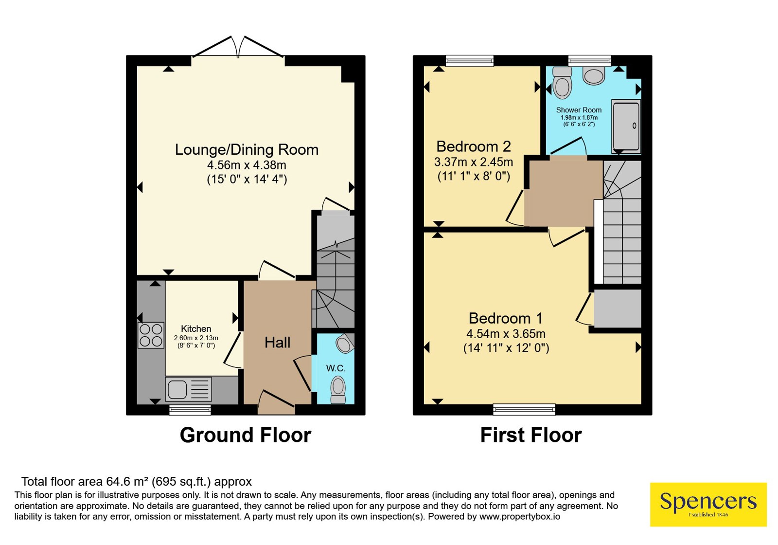 145, Brompton Road, Leicester floorplan