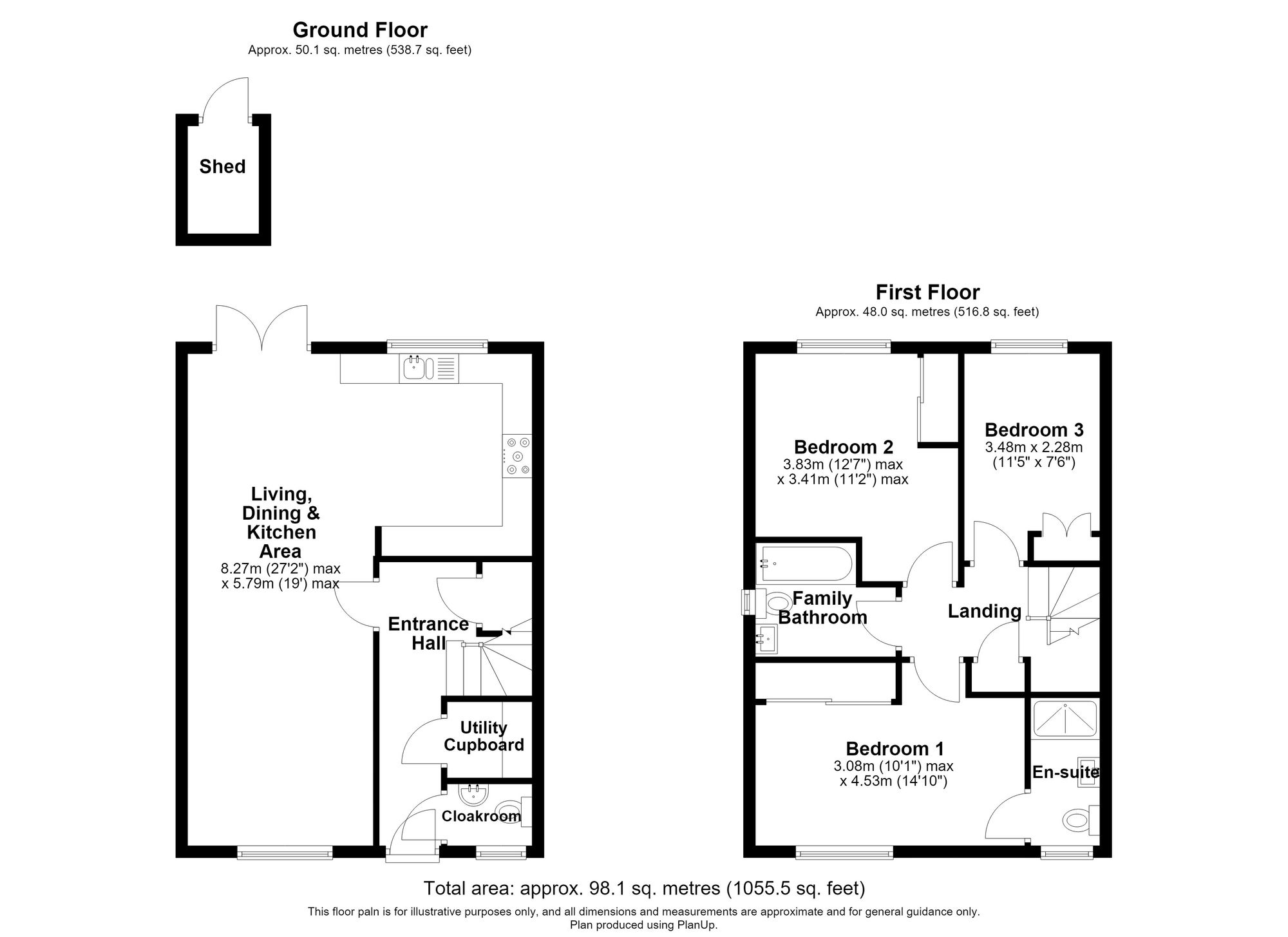 3 Goodenough Drive, Wantage floorplan