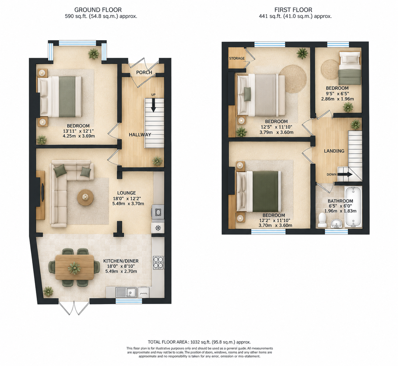 25, Third Avenue, South Gloucestershire floorplan