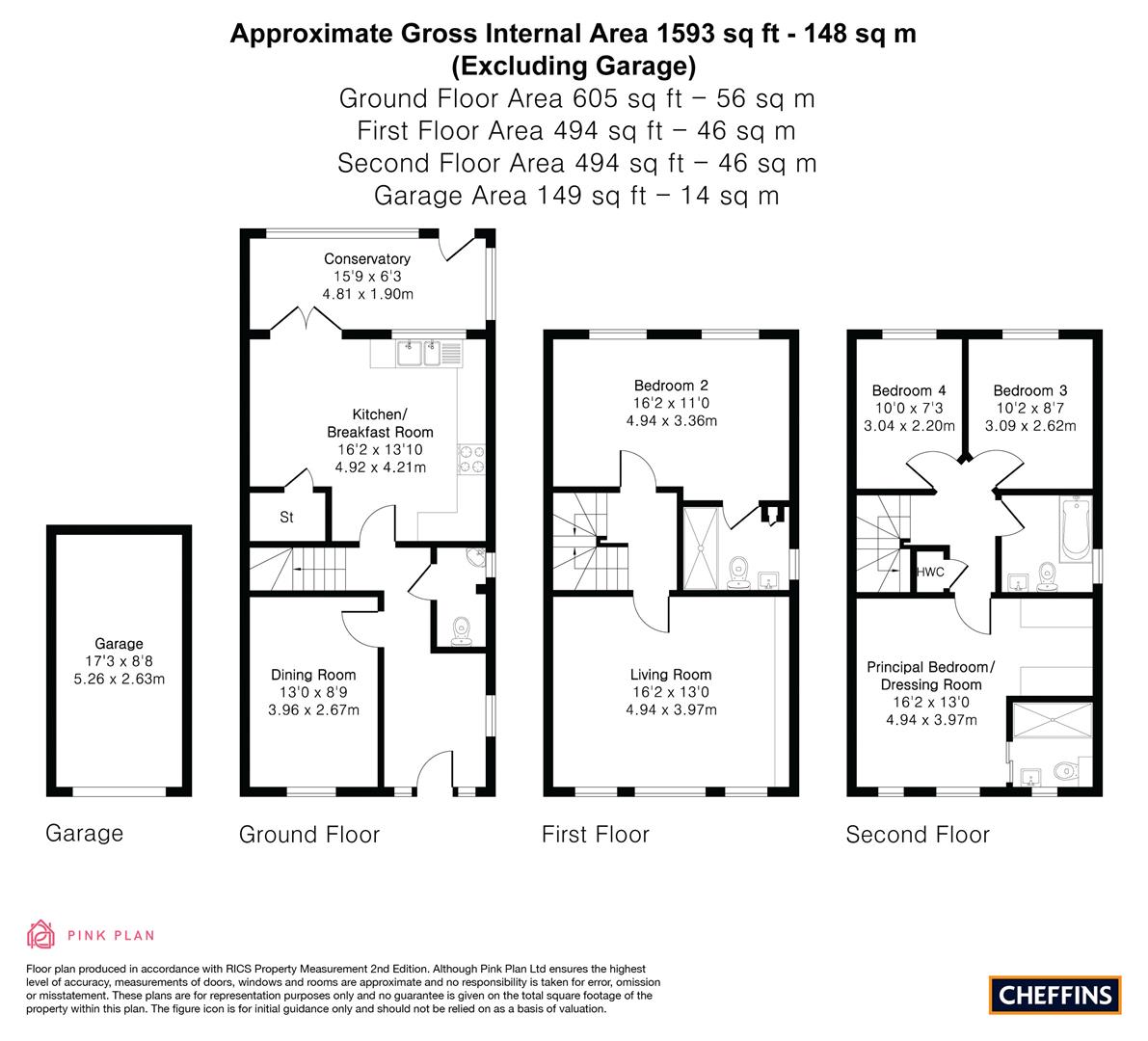 7, Howard Close, Haverhill floorplan