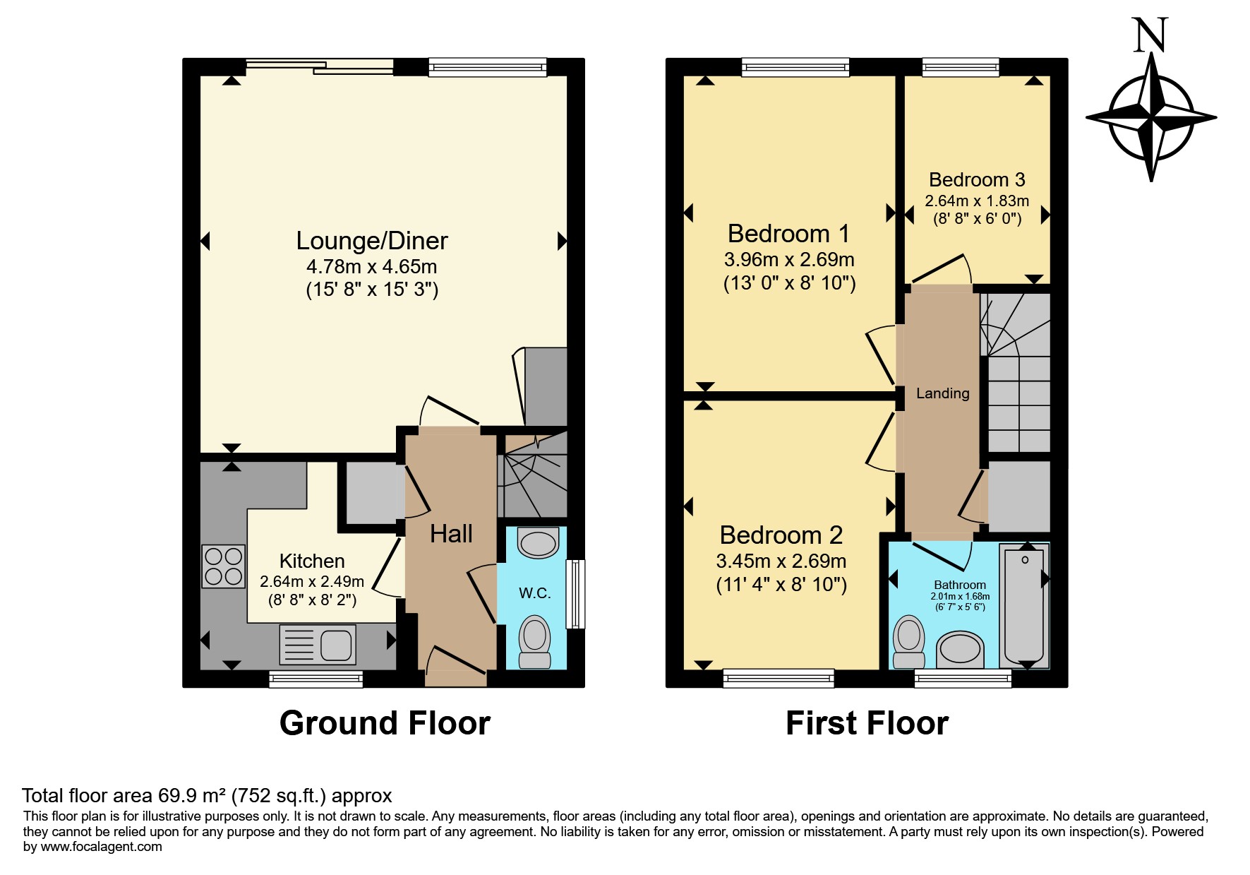 147, Bennett Street, Downham Market floorplan