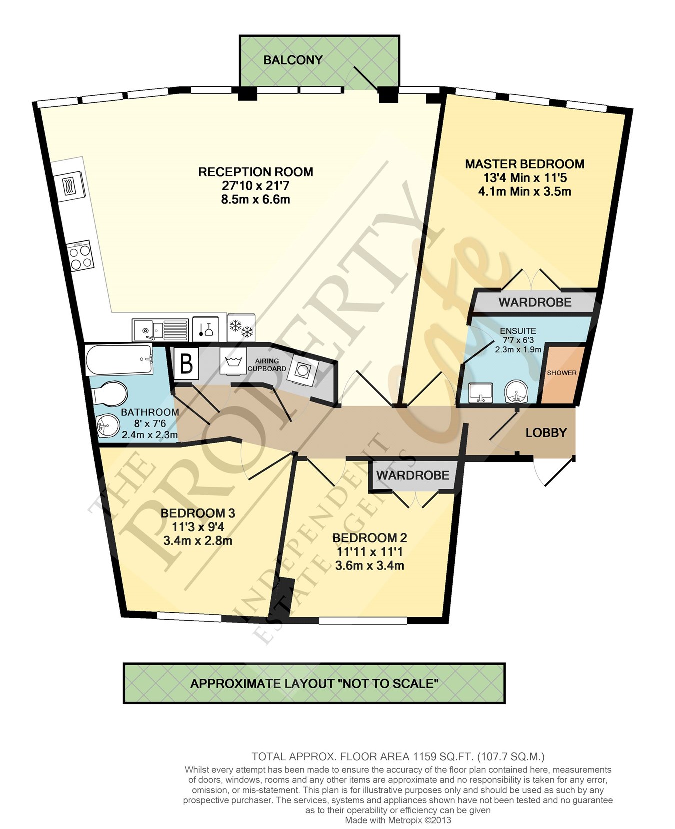 3 Bedrooms Flat to rent in Marina, Bexhill On Sea TN40