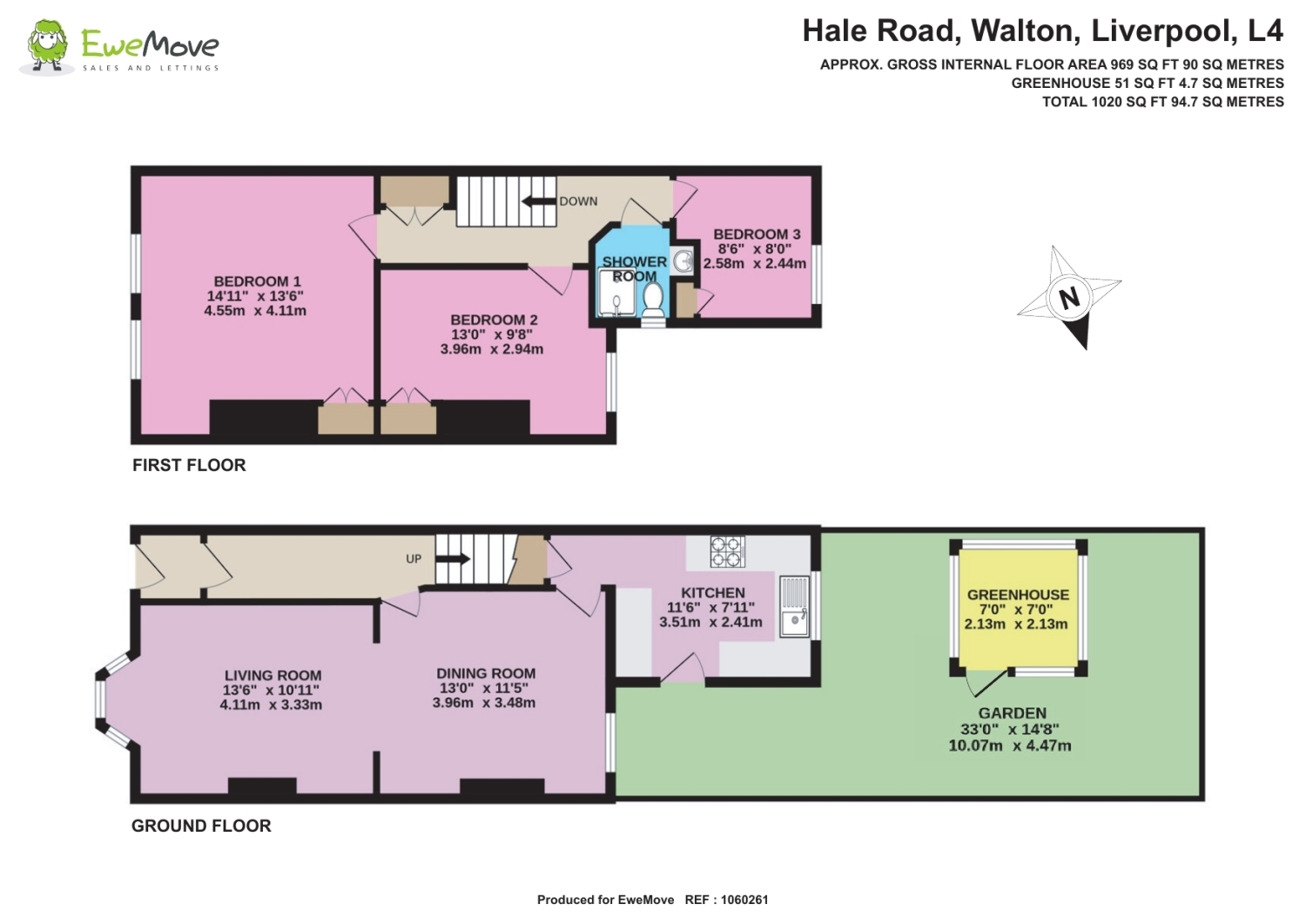 Hale Road, Walton, Liverpool, Merseyside L4, 3 bedroom terraced house