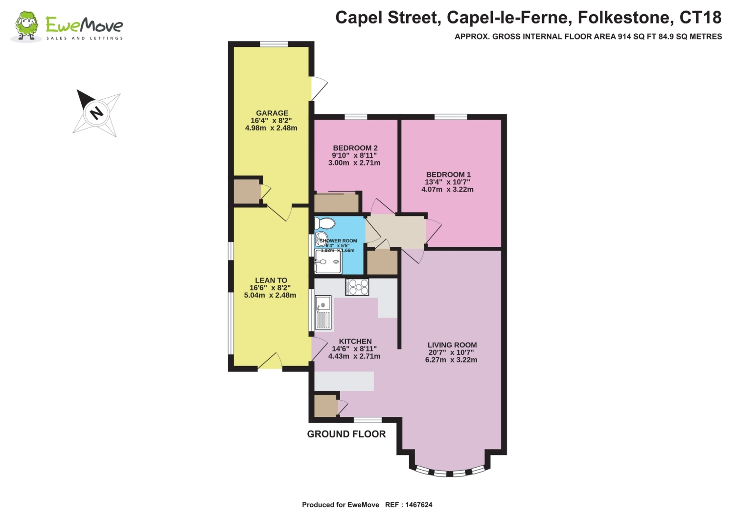 56a, Capel Street, Folkestone floorplan