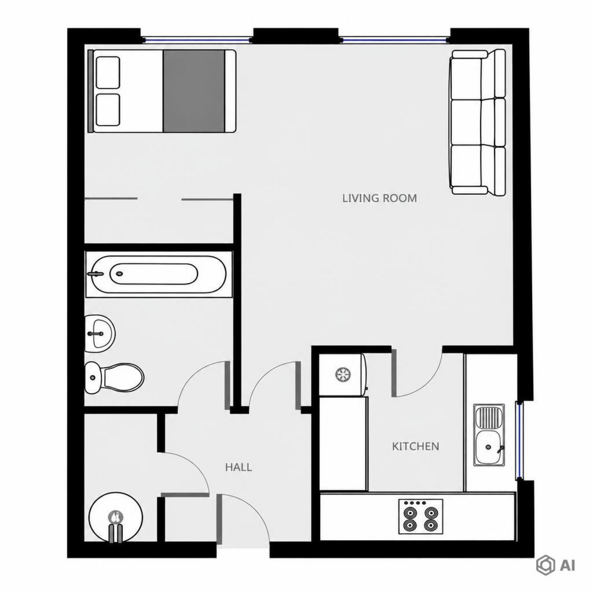 51, Alan Hocken Way, London floorplan