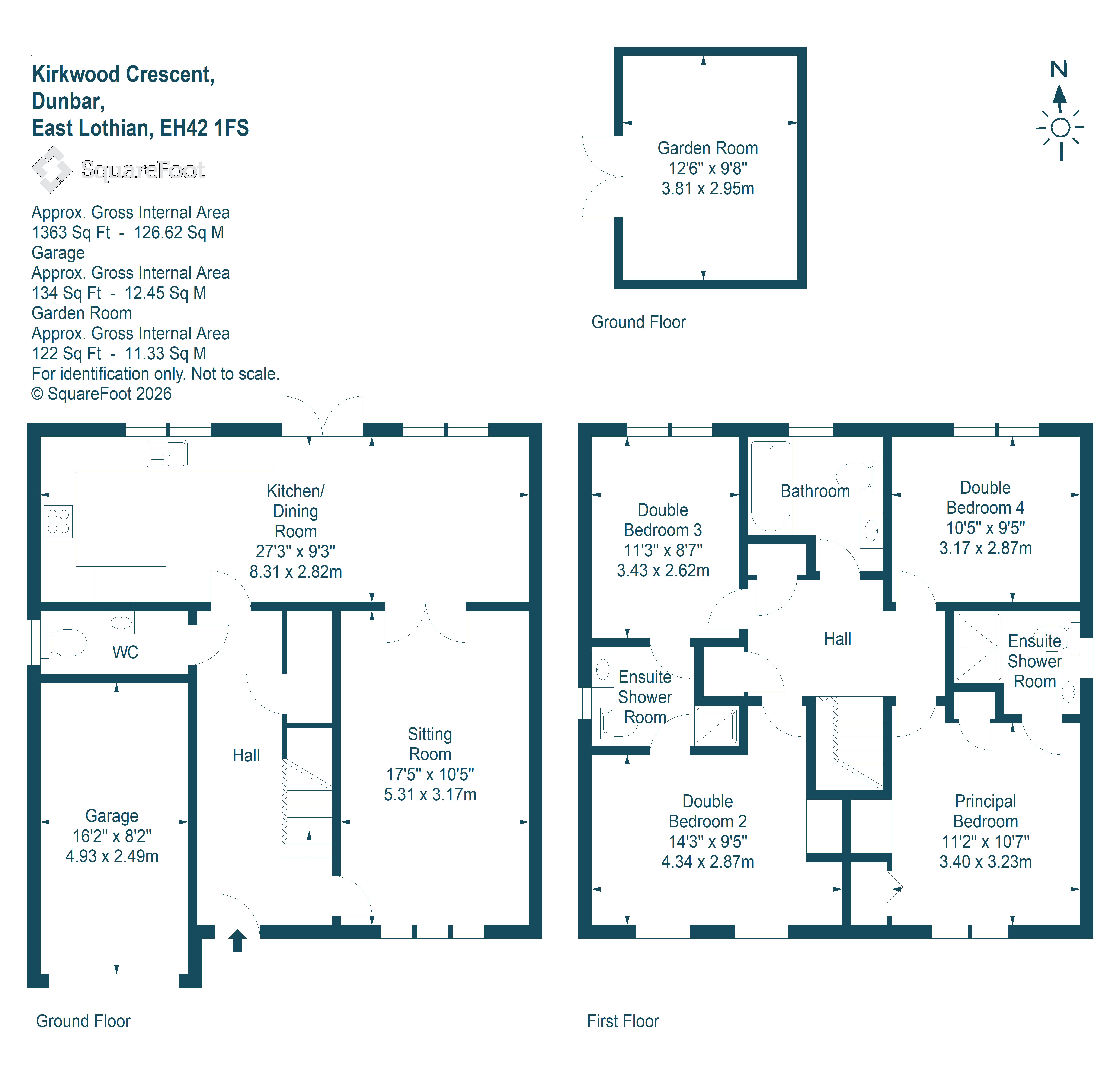 27, Kirkwood Crescent, Dunbar floorplan