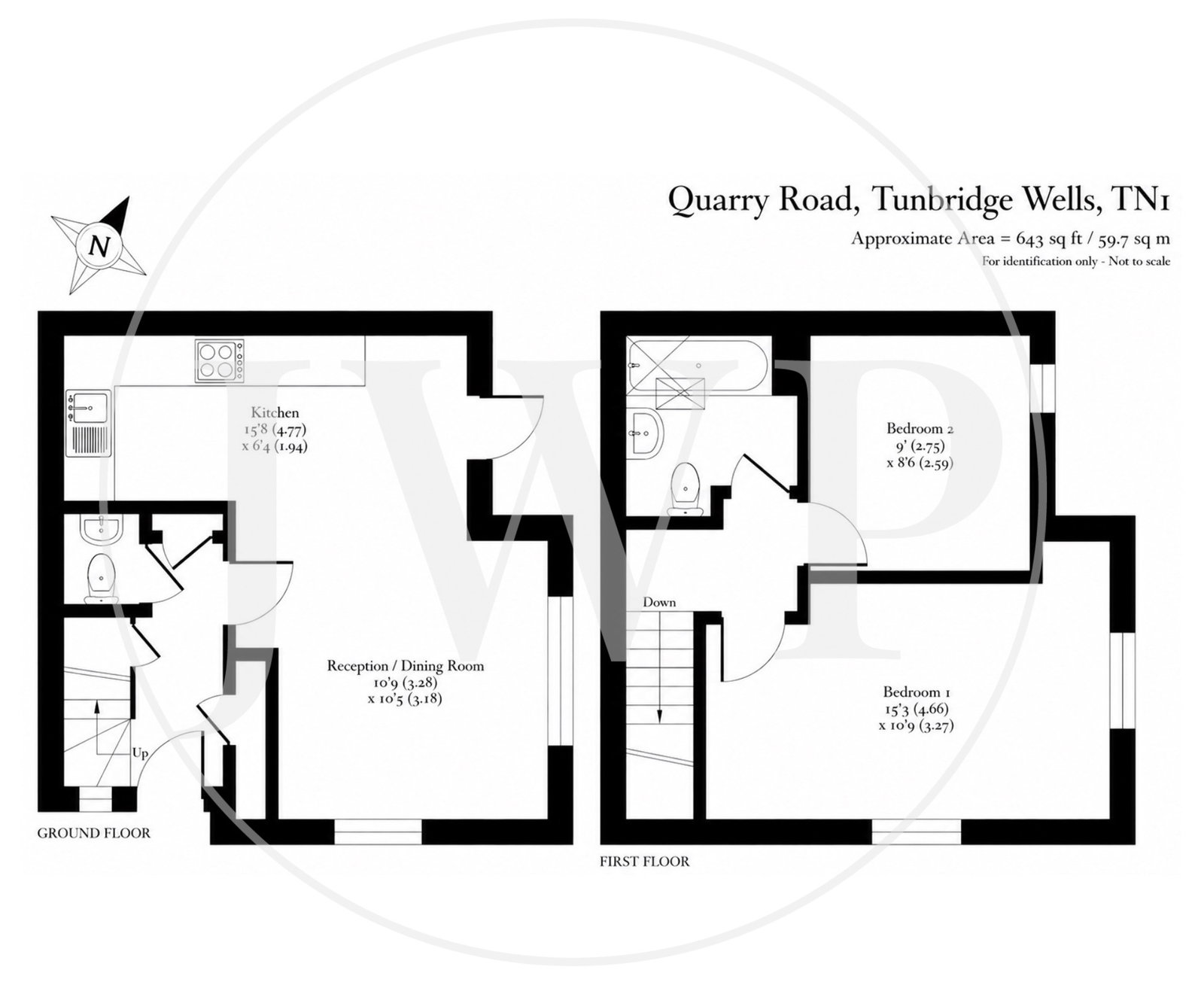 4, Quarry Road, Tunbridge Wells floorplan