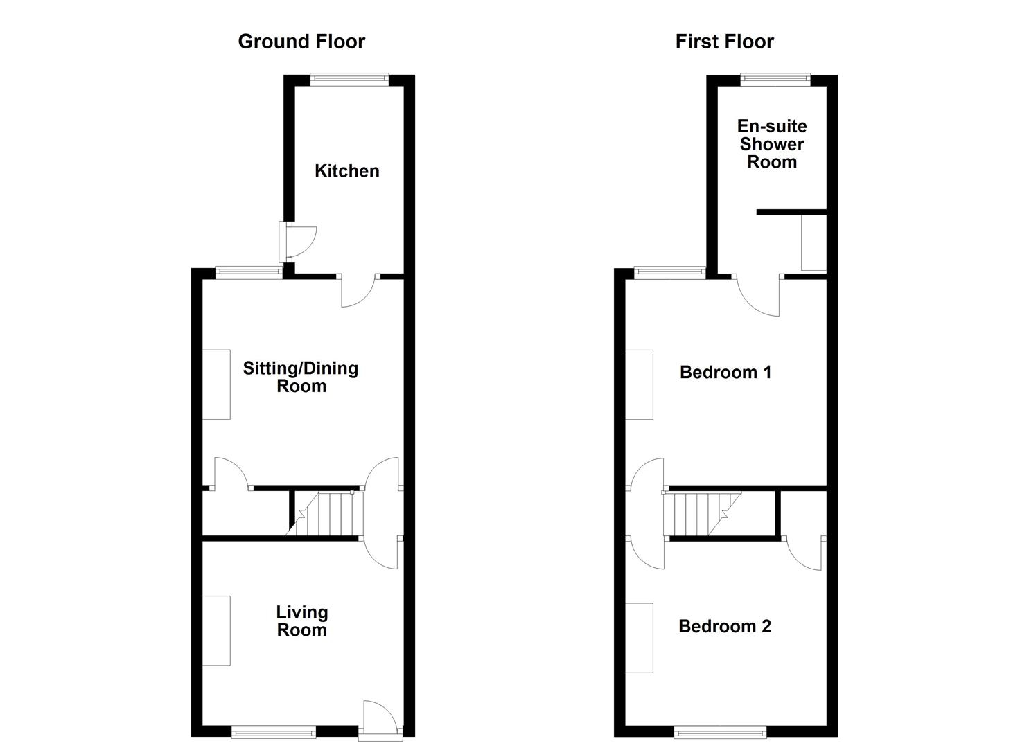 64, Cemetery Road, Normanton floorplan
