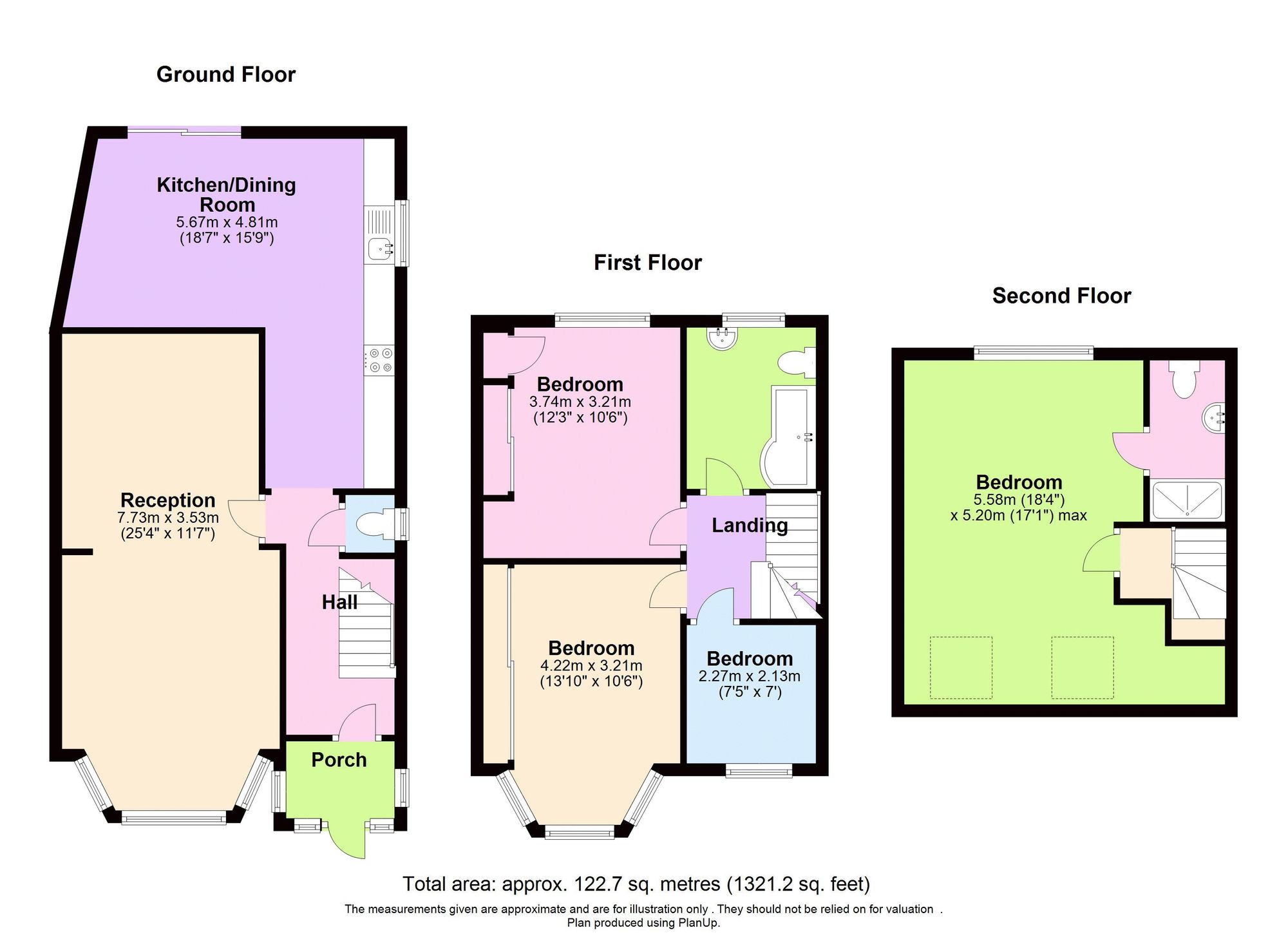 25 Merlin Crescent, Edgware floorplan
