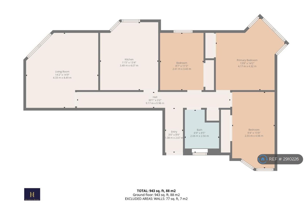Church View, Coatbridge floorplan