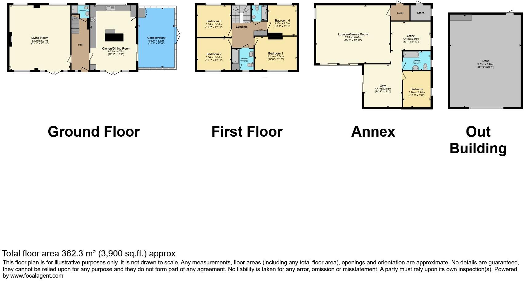 The Orchard, Hampstead Lane, Maidstone floorplan