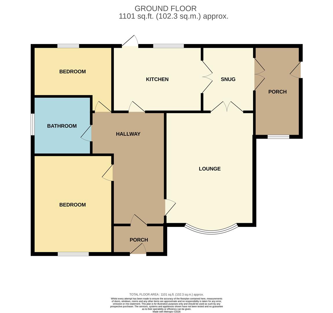 Potters Plantation, Trowell Moor, Nottingham floorplan