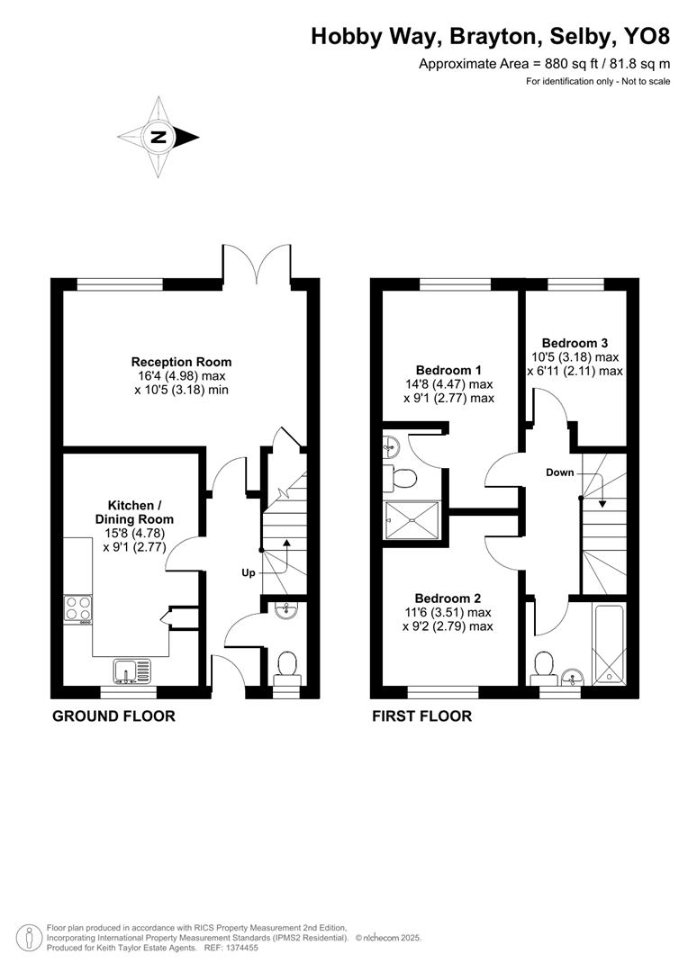 11, Hobby Way, Selby floorplan