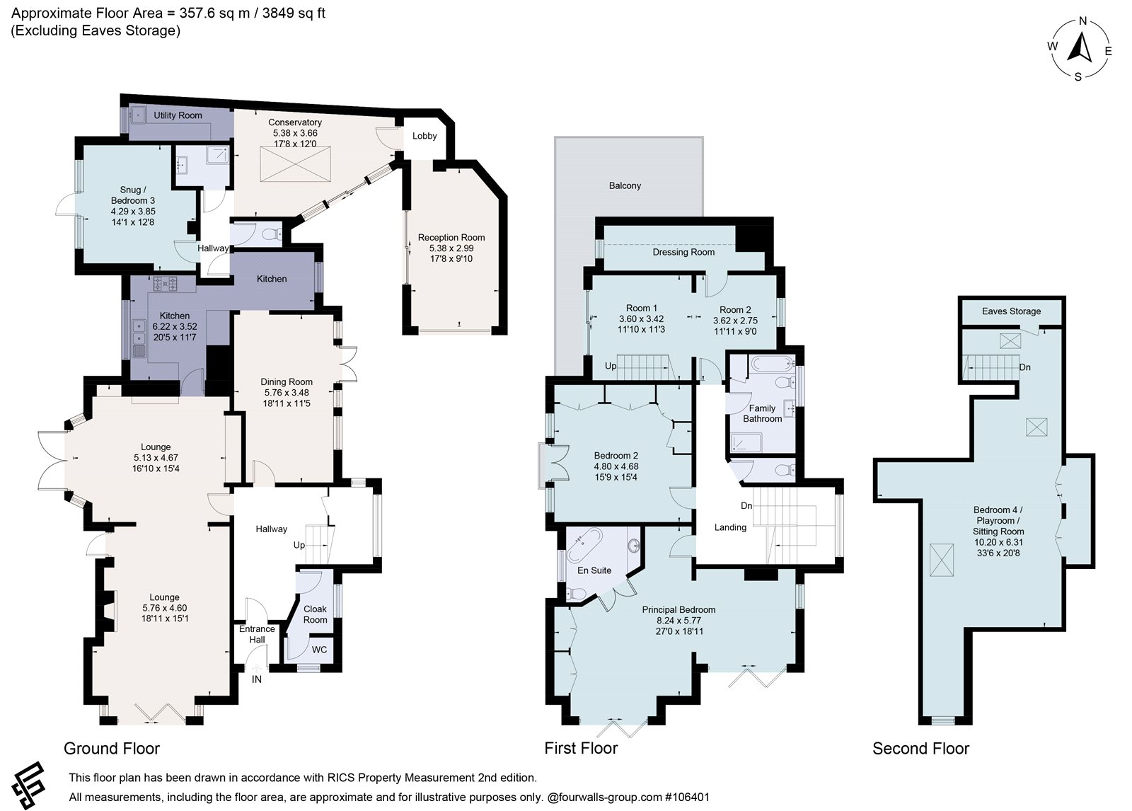 Brookside,, Abbey Road, Conwy floorplan