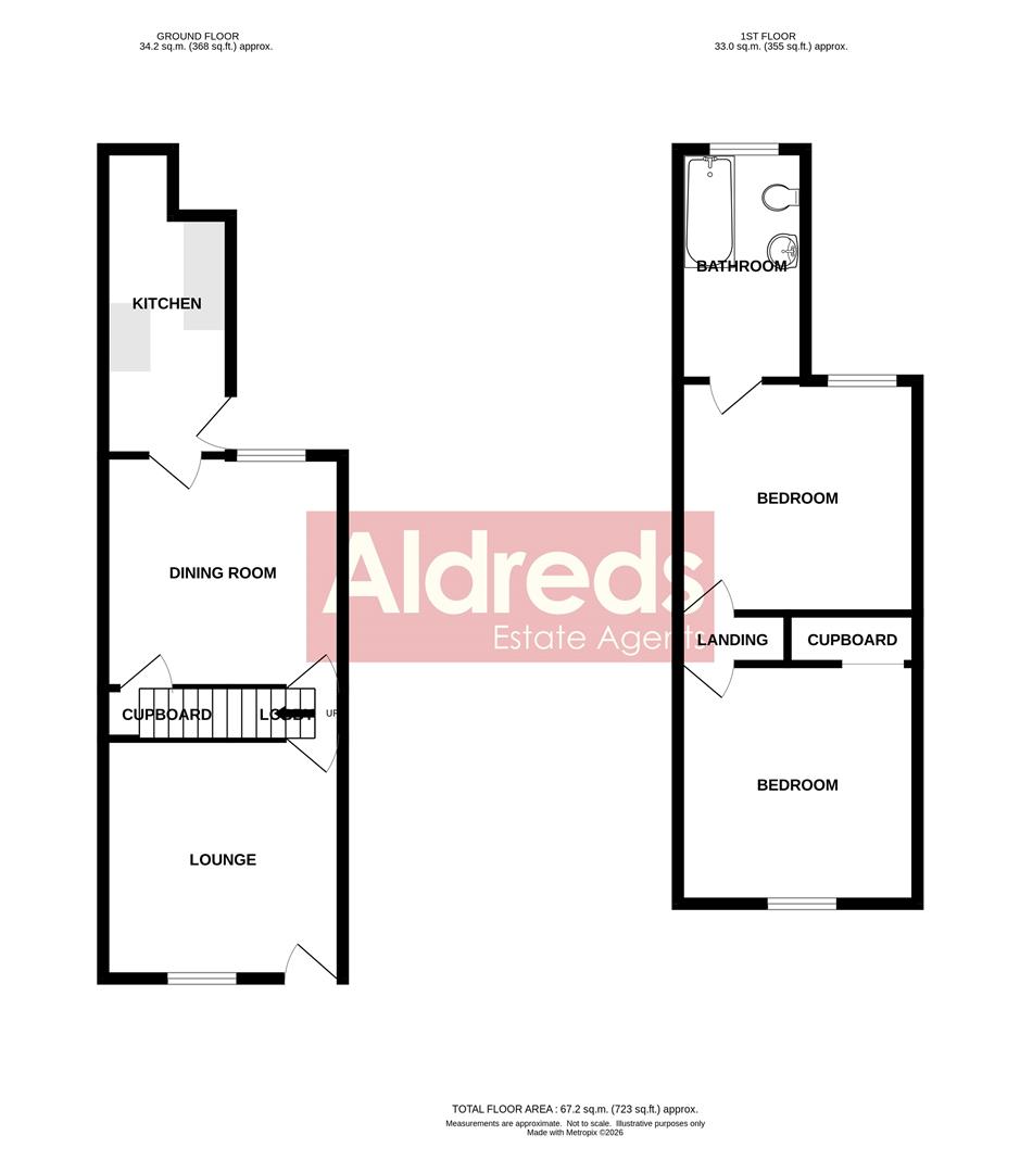 52, Elsie Road, Great Yarmouth floorplan
