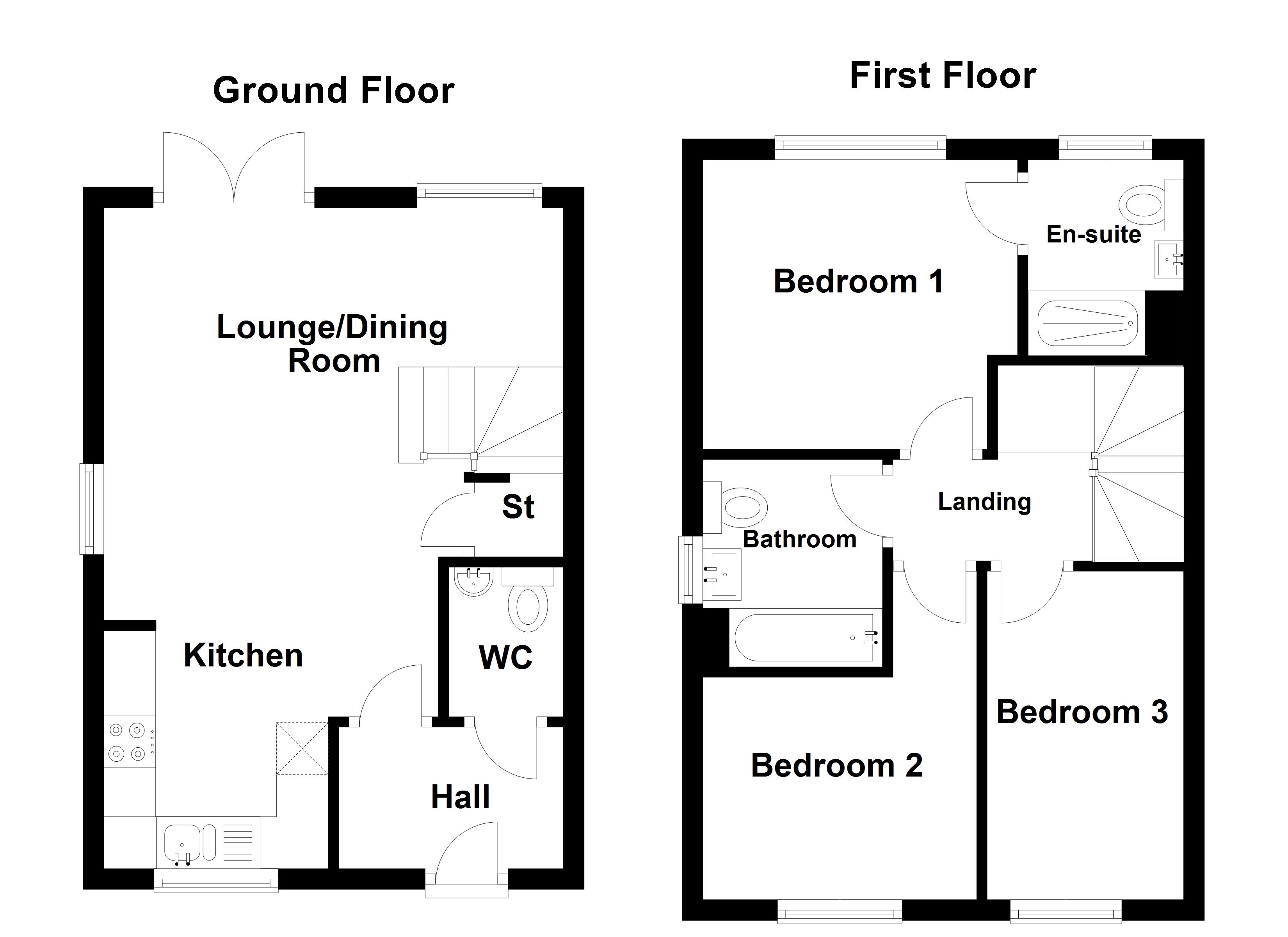 the_robin_50, Spark Mill Meadows, Beverley floorplan