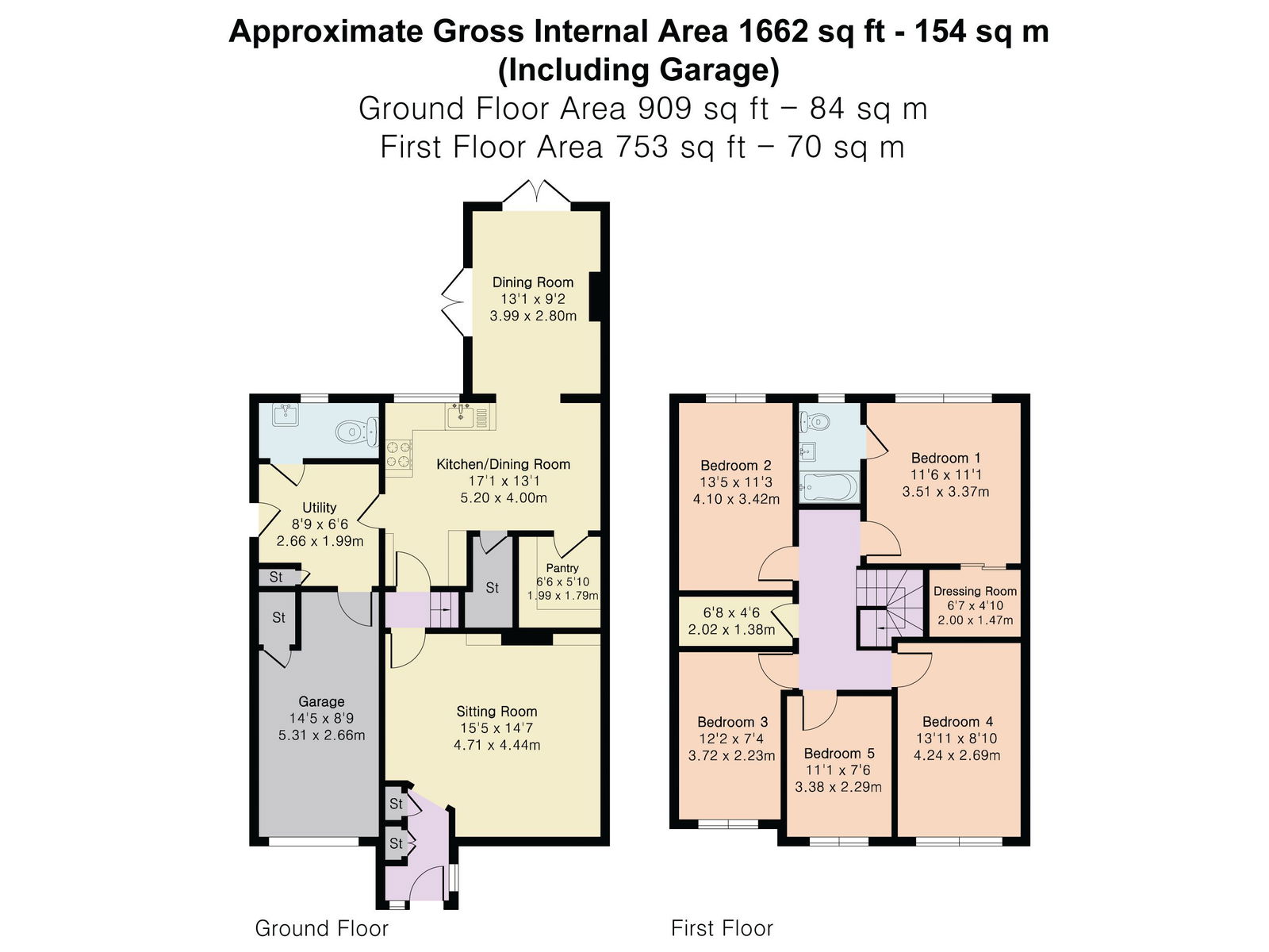 8, Holly Close, Brackley floorplan