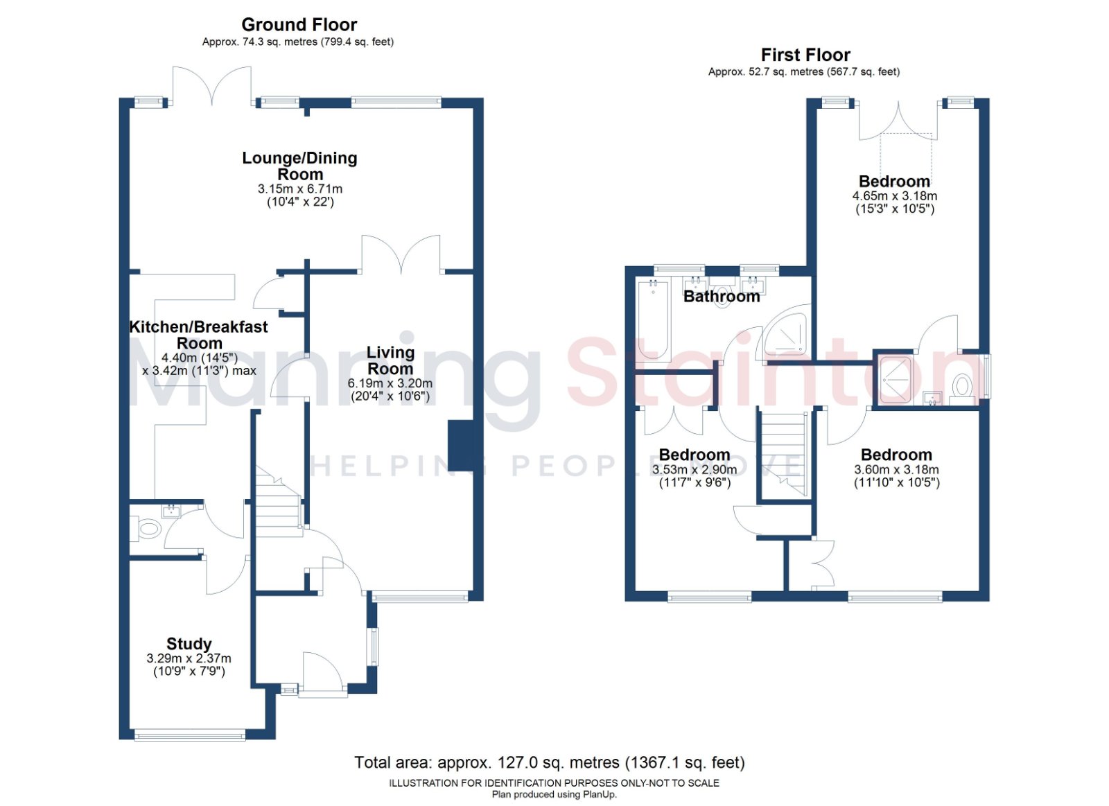 57, Templegate Avenue, West Yorkshire floorplan