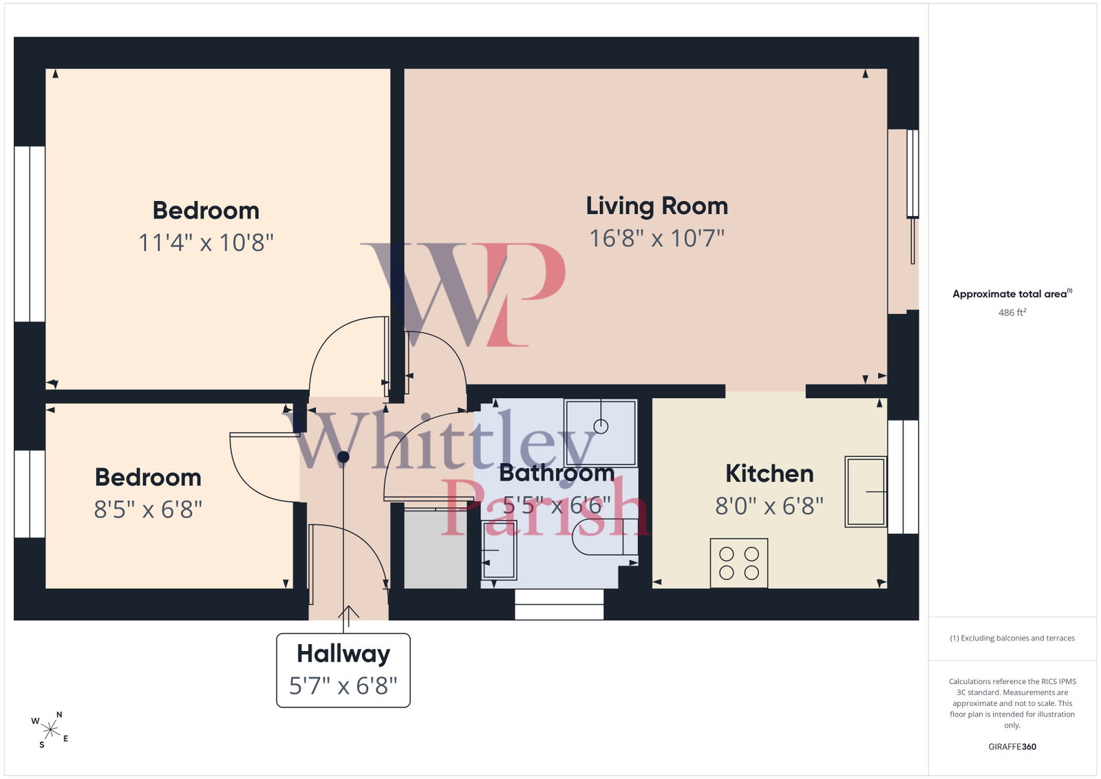 7, Wheatfields, Diss floorplan