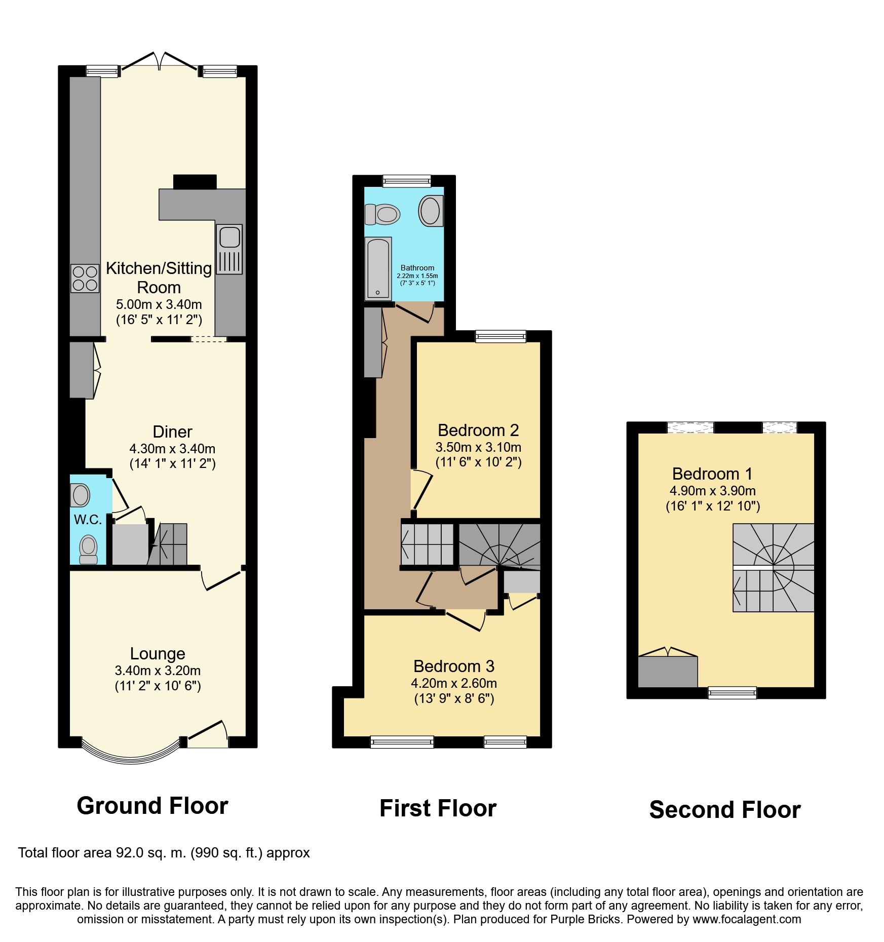 3 Bedrooms Terraced house for sale in Vale Road, Chesham HP5