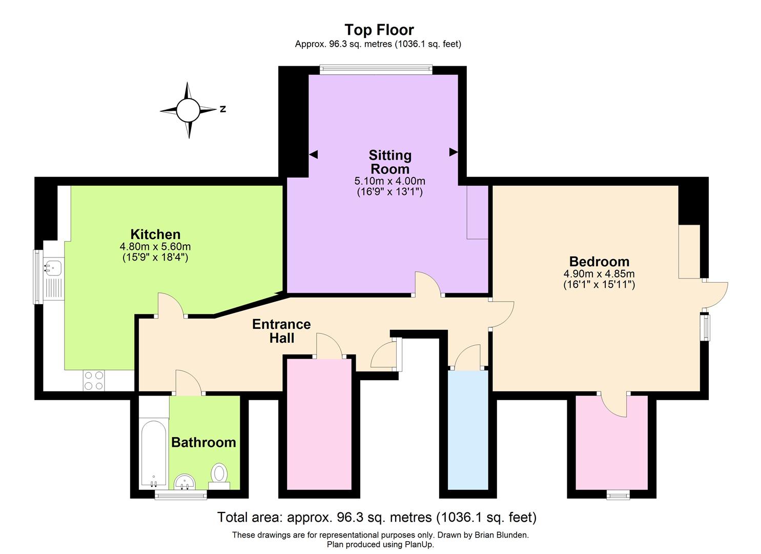 1 Bedrooms Flat for sale in Grafton Close, Worcester Park KT4