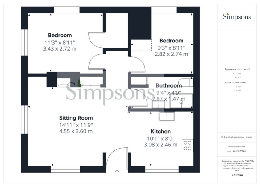 171a, Ock Street, Abingdon floorplan