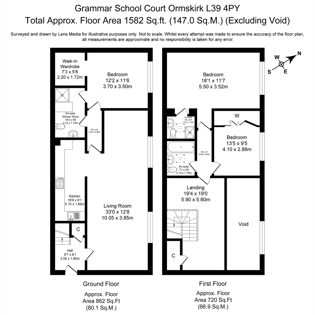 5, Grammar School Court, Ormskirk floorplan