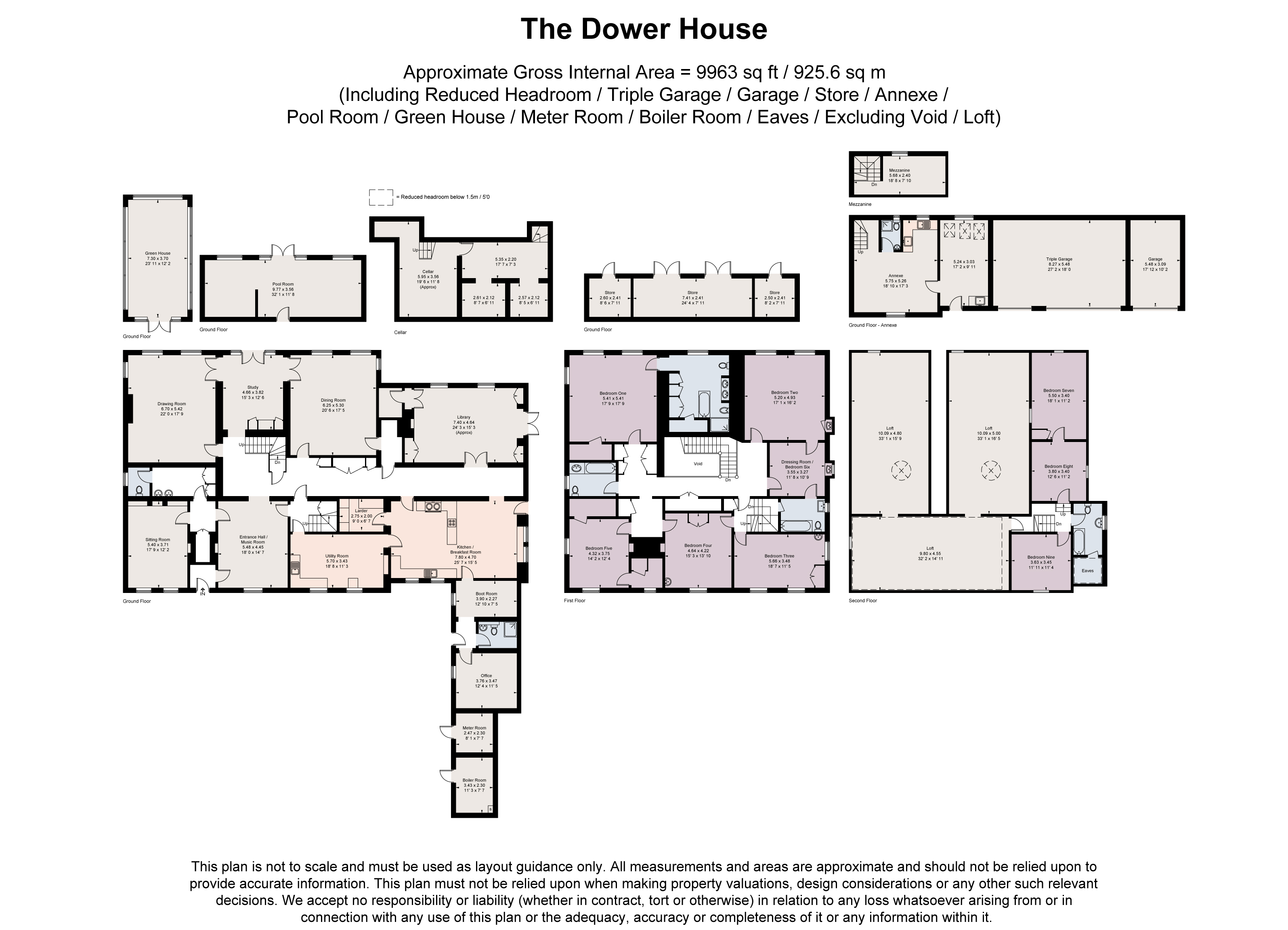 The Dower House,, Westmill, Hertfordshire floorplan