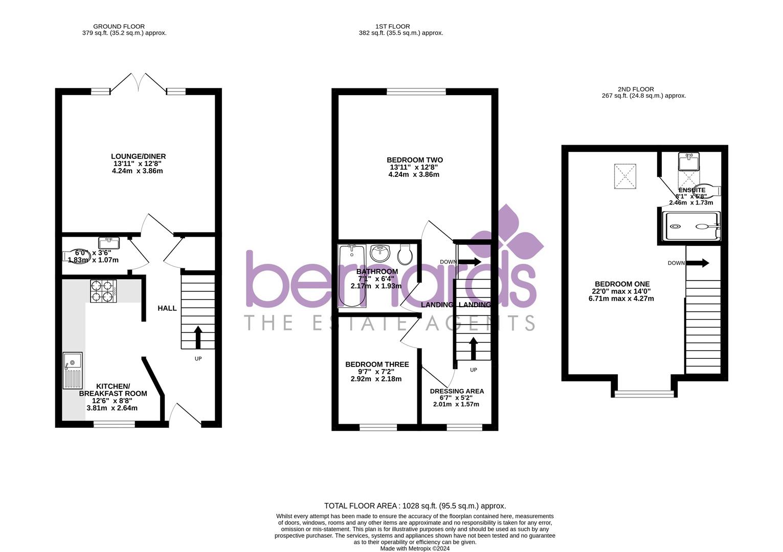 20, Owen Close, Fareham floorplan