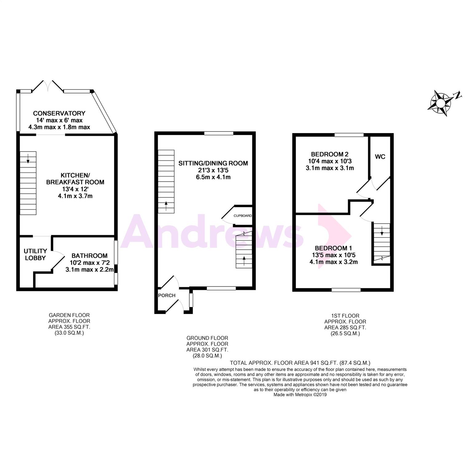 2 Bedrooms Semi-detached house for sale in Ashgrove, Peasedown St. John, Bath, Somerset BA2
